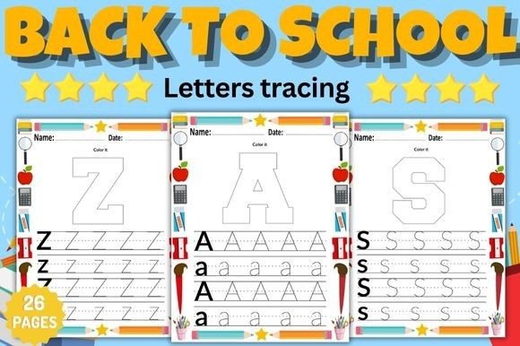 Back to School Alphabet Handwriting a-Z: A Strategic Resource for Early Literacy Development in Today’s Digital-First Learning Landscape