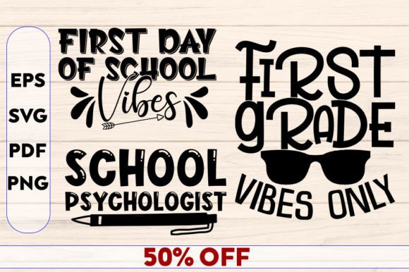 Back to School Bundle - Trendy Design: A Practical Asset for Creative Professionals