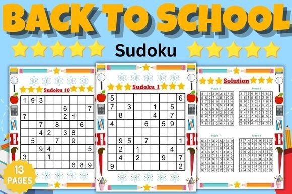 Back to School Puzzles Sudoku Solution: A Practical Tool for Cognitive Warm-Ups and Structured Learning
