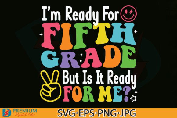 Fifth Grade SVG, Retro 5th Back to School: A Practical Asset for Educators, Makers, and Small Business Owners