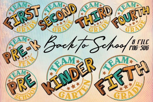 School Team Back to School T-Shirt SVG