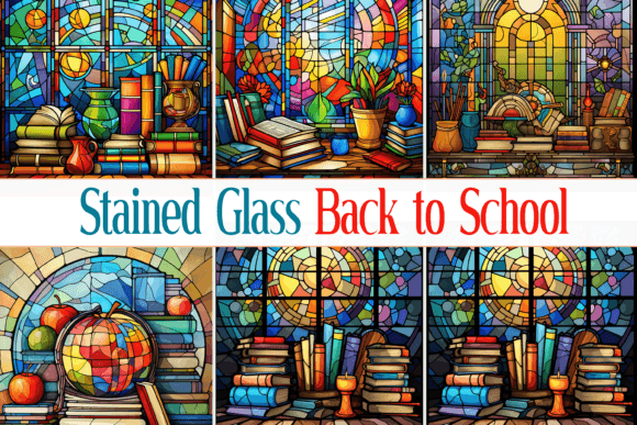 Stained Glass Back to School: Elevating Digital Creativity for Educators, Designers, and Brand Builders