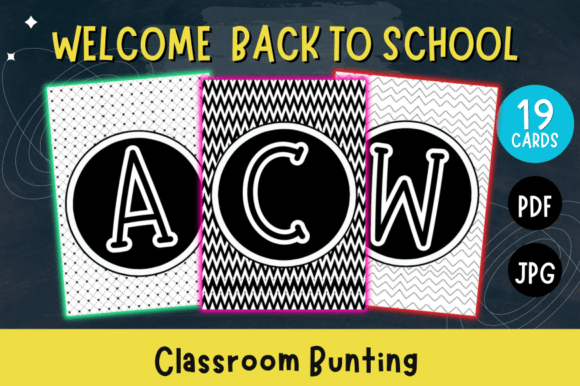 Welcome Back to School Classroom Bunting