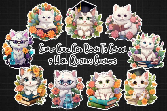 Why 9 Super Cute Cat Back to School Stickers Are Reshaping Creative Entrepreneurship in 2024